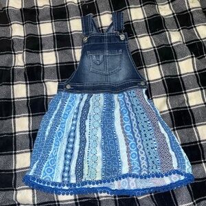 Girls JORDACHE Overall Dress
